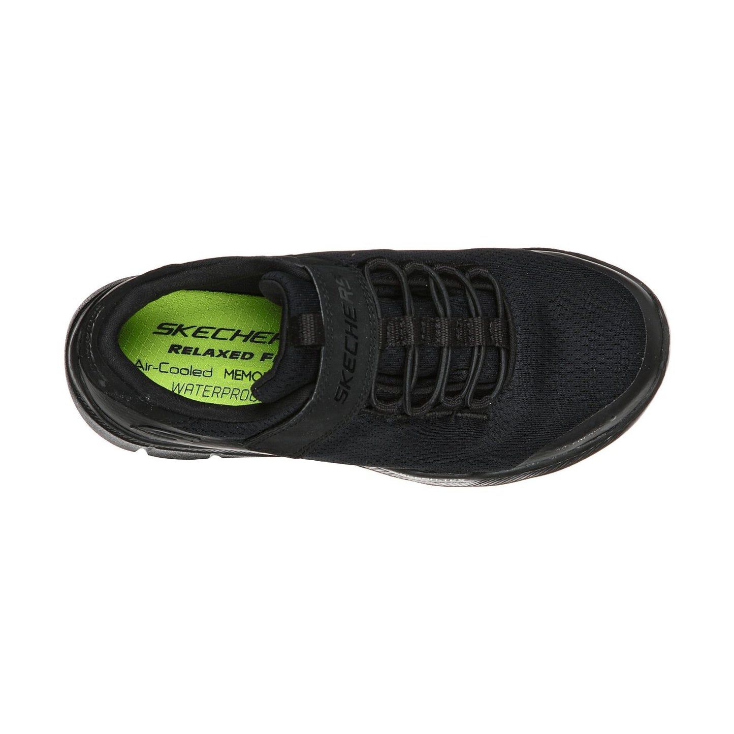 Skechers Junior Trainer EQUALIZER 3.0 - AQUABLAST 97925bbk Waterproof Slip On Trainer