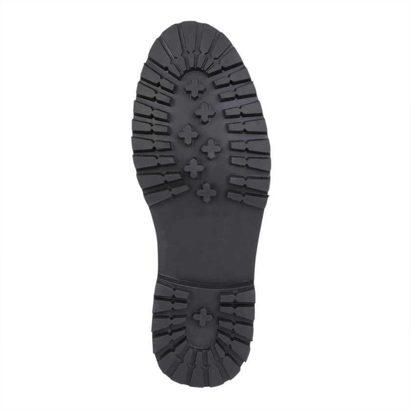 Grafters Original BLACK Leather Unisex Monkey Boots B430