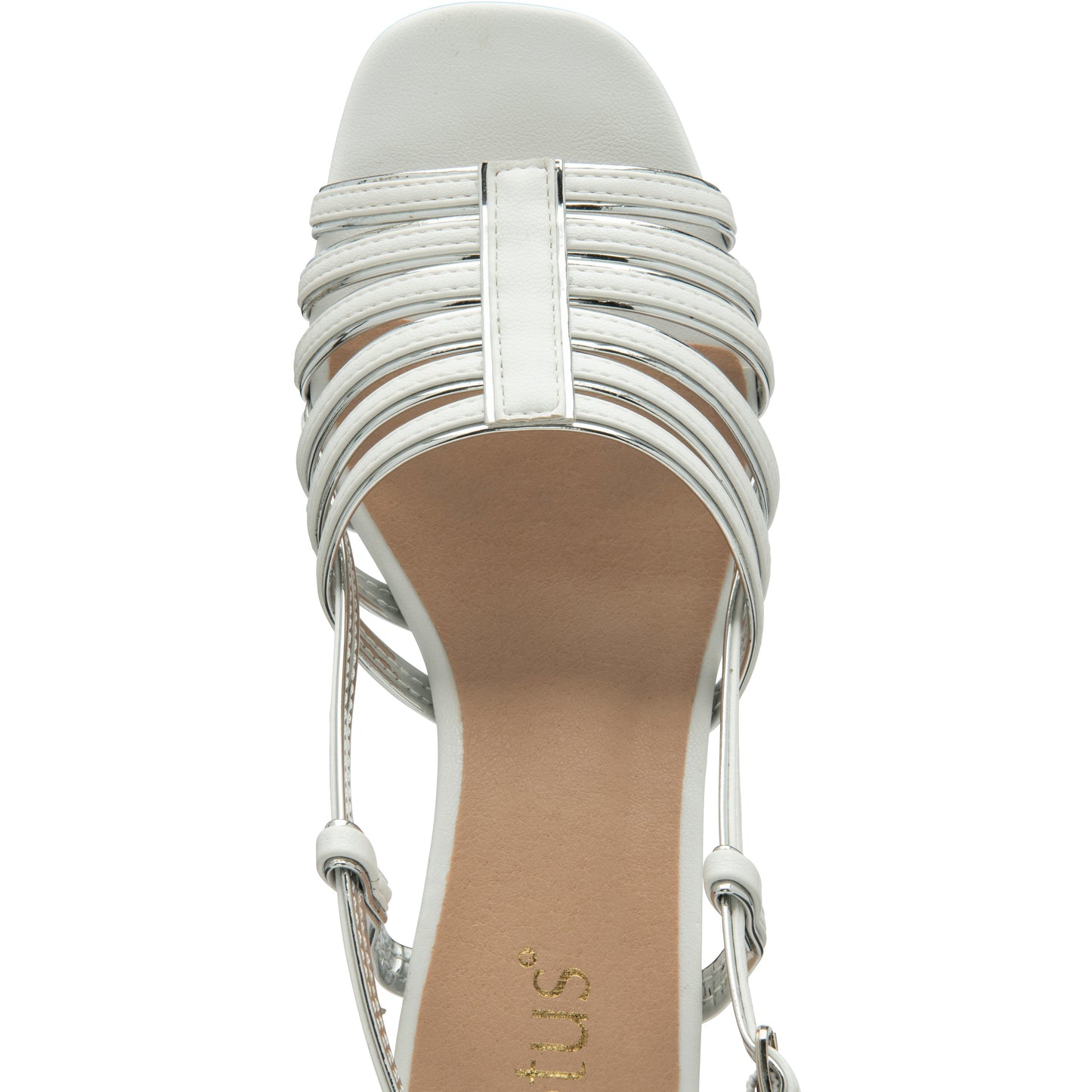 Lotus Classic Occasion Wear Sandal Cheryl WhiteULS305
