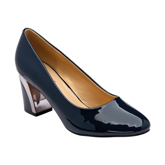 Lotus Occasion Wear Shoe Eden NAVY PAT ULS394