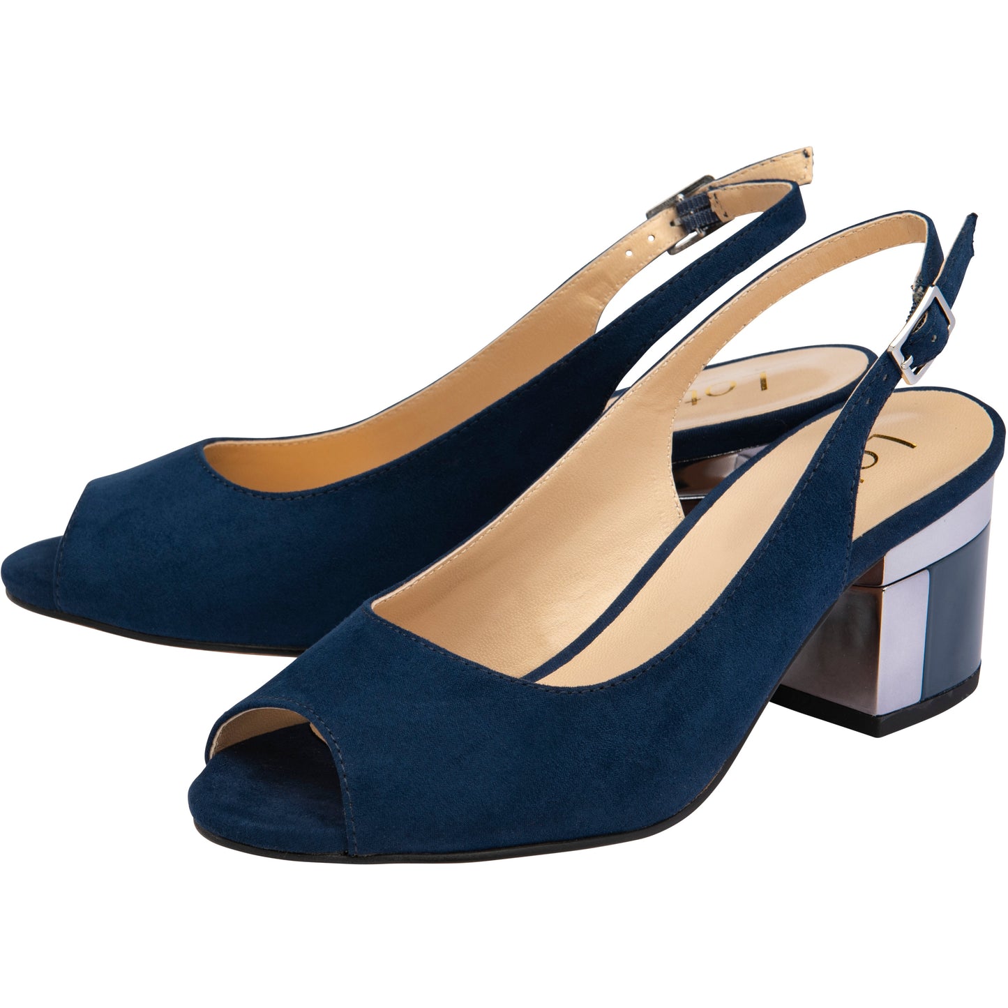 Lotus Occasion Wear Shoe Evelyn NAVY