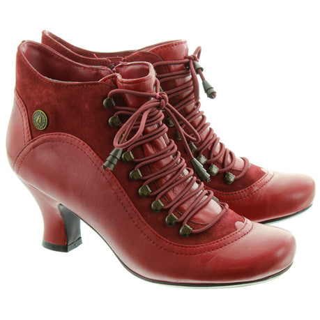 Hush Puppies ANKLE BOOT Vivianna Red Leather