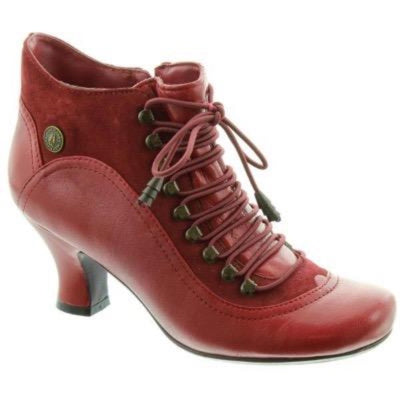 Hush Puppies ANKLE BOOT Vivianna Red Leather
