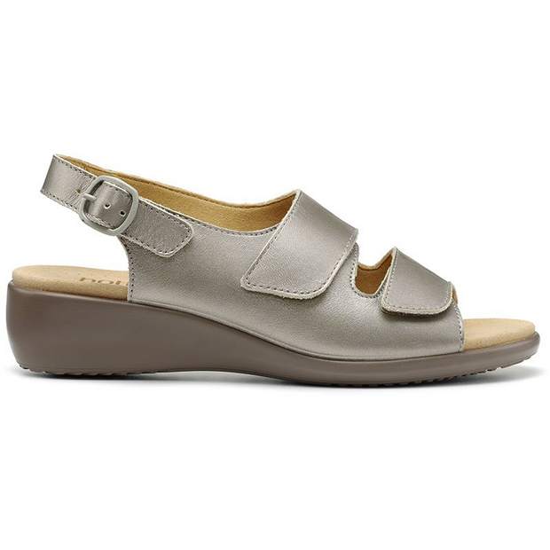 Hotter Sandal Easy METALLIC LEATHER