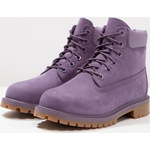Timberland 6 inch Premium boot youth grape leather Waterproof
