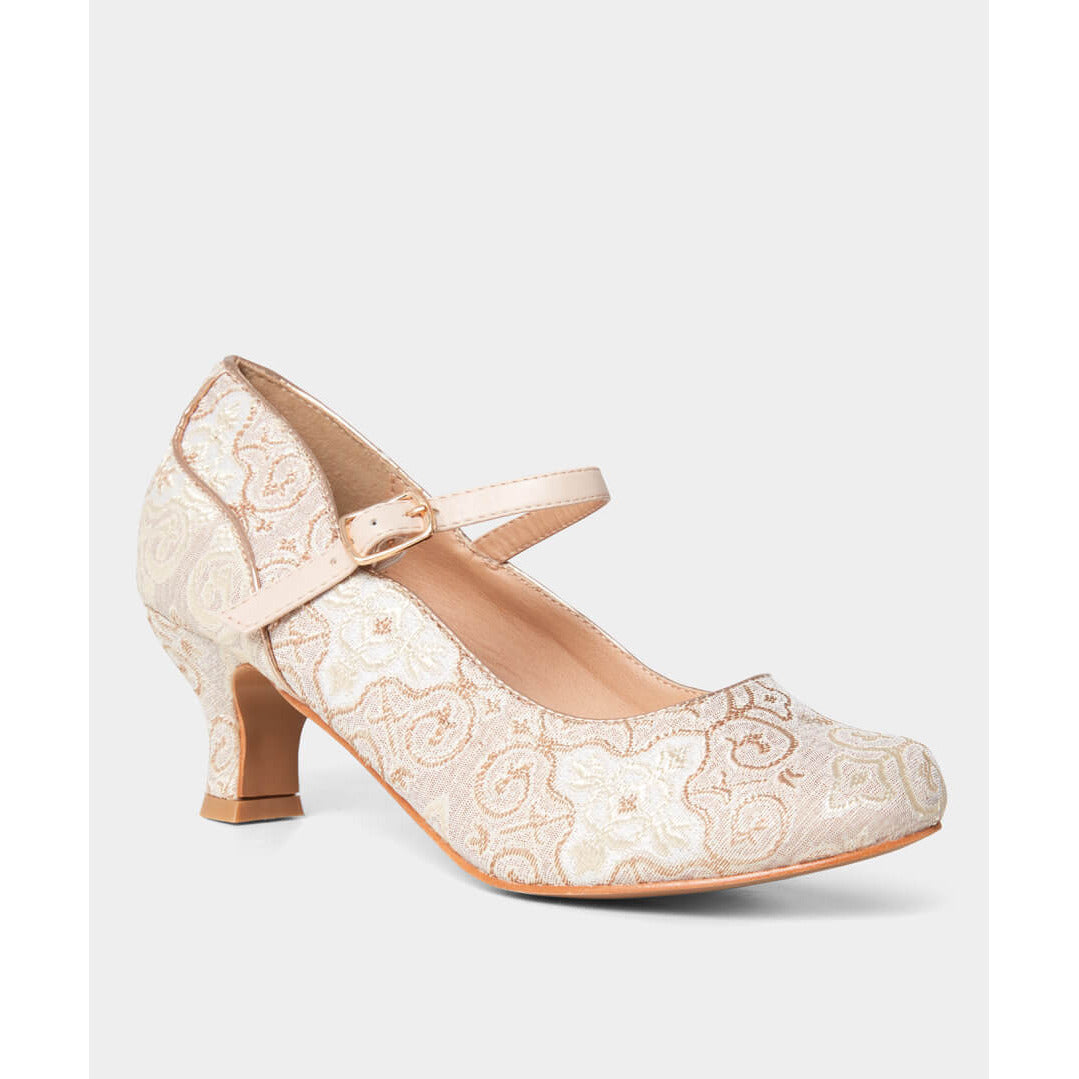 Joe Browns Perfect Moment GOLD Bar Shoes KC286A