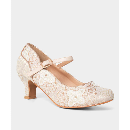 Joe Browns Perfect Moment GOLD Bar Shoes KC286A