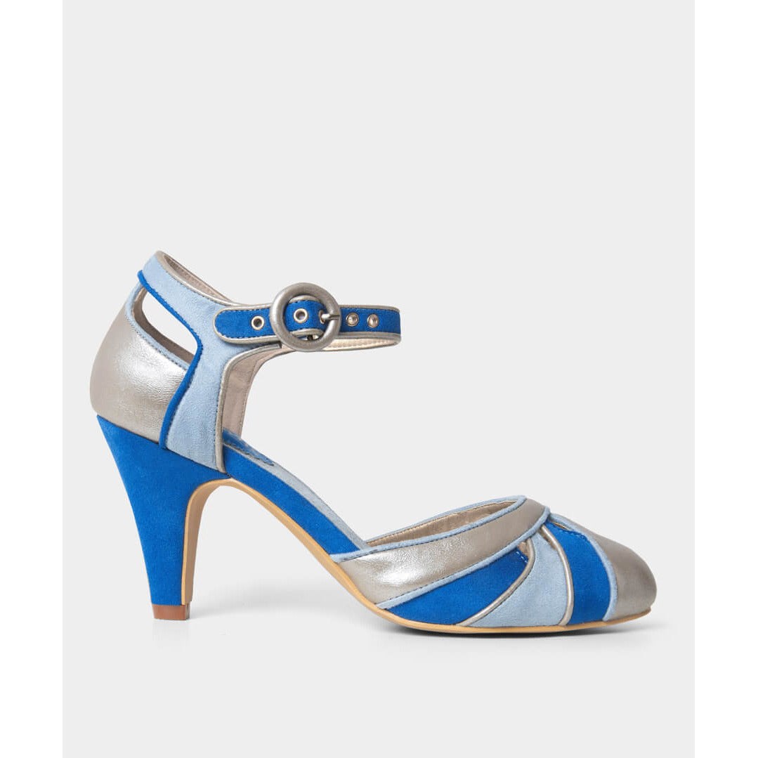 Joe Browns Devine Deco BLUE MULTI Shoes KC288A