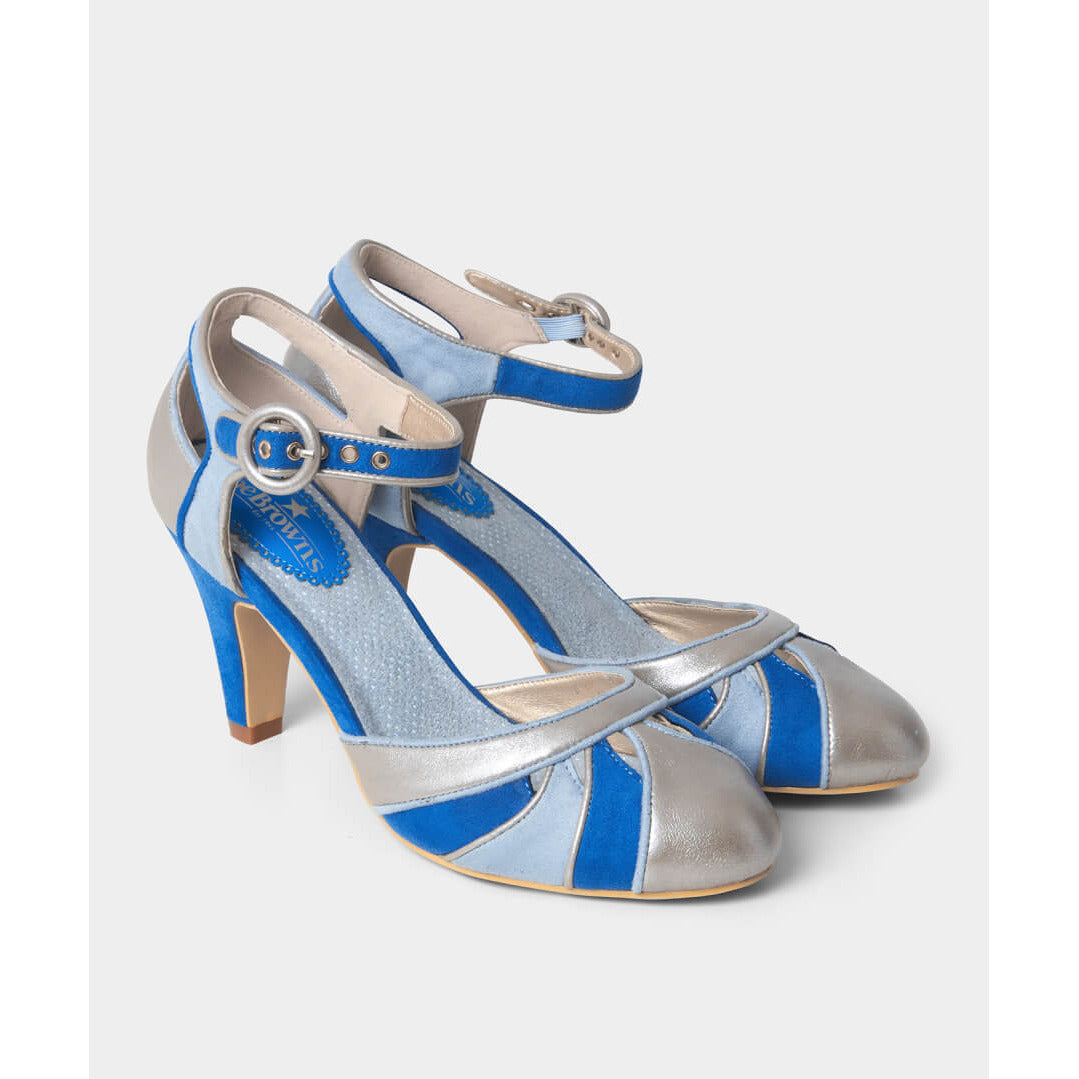 Joe Browns Devine Deco BLUE MULTI Shoes KC288A