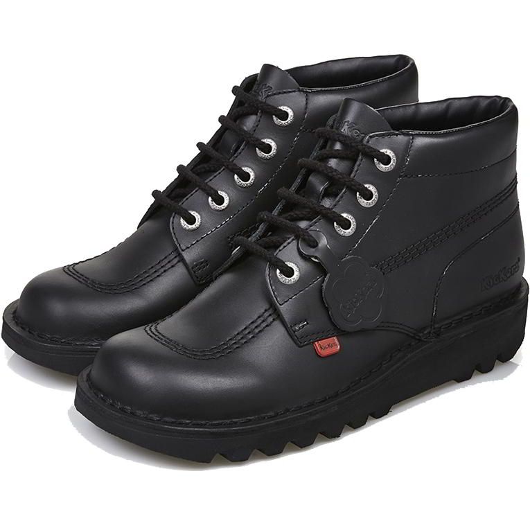 Adult Mens Kick Hi Leather Black