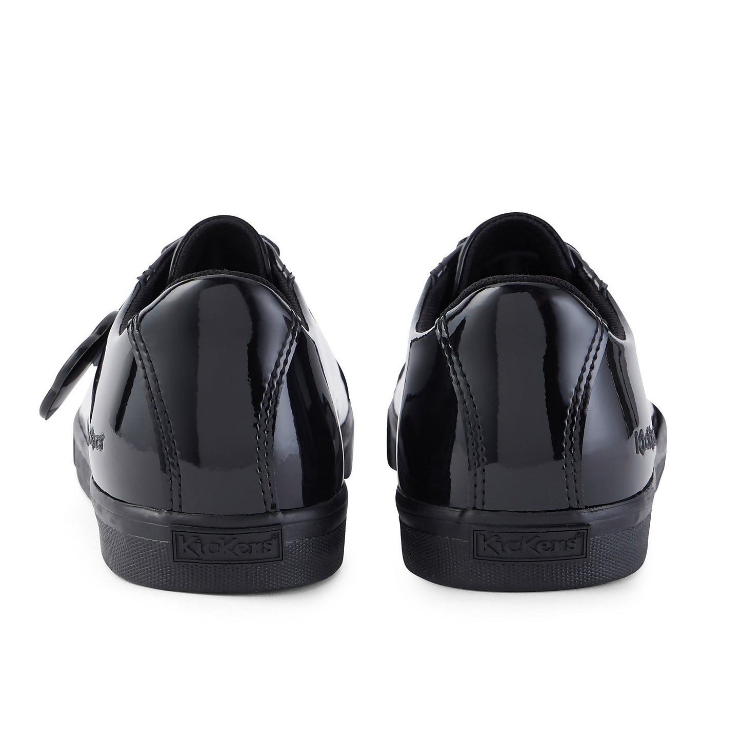 Kickers Tovni Lacer Teen 31-39 BLACK PAT