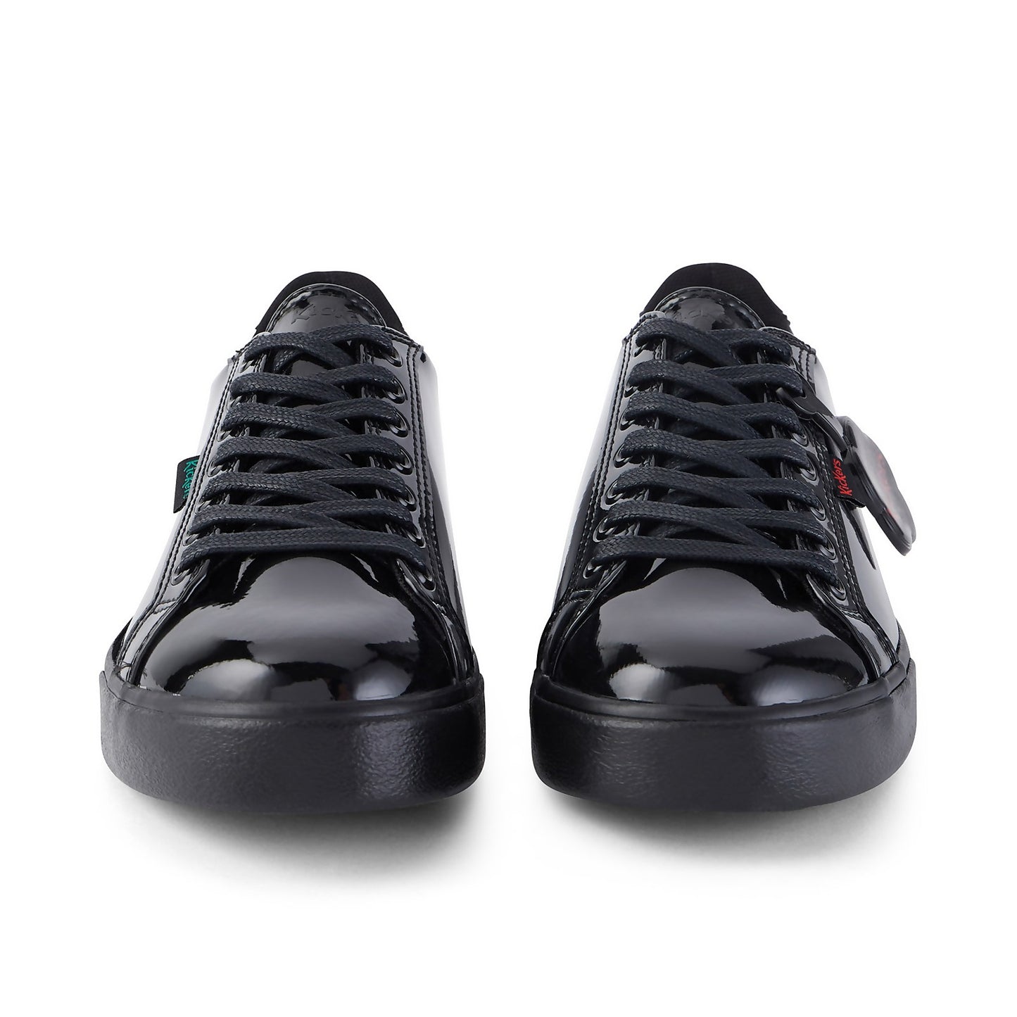 Kickers Tovni Lacer Teen 31-39 BLACK PAT