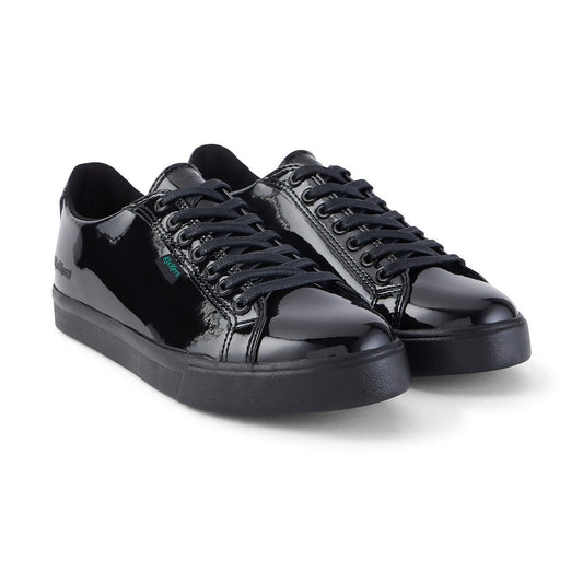 Kickers Tovni Lacer Teen 31-39 BLACK PAT