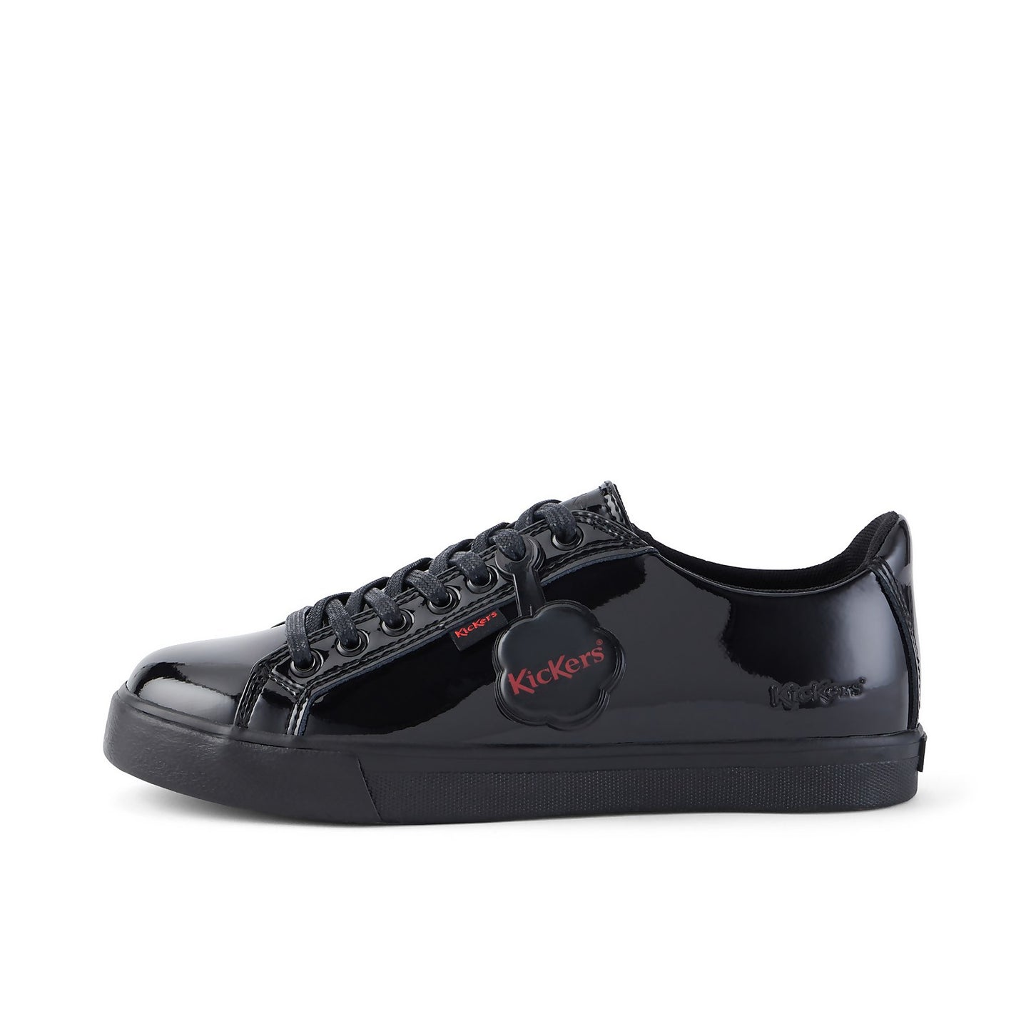 Kickers Tovni Lacer Teen 31-39 BLACK PAT