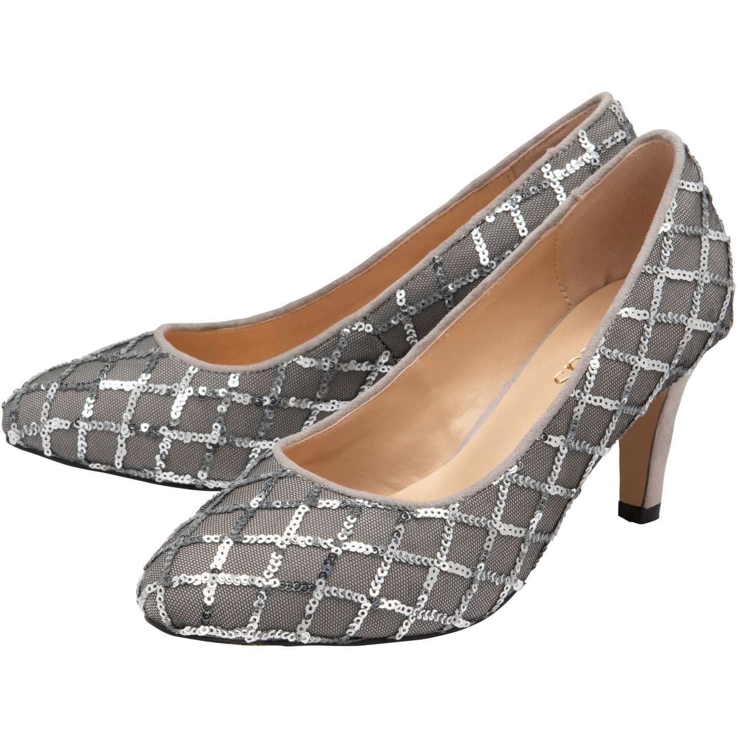 Lotus Occasion Wear Classic Court LUCIA SILVER