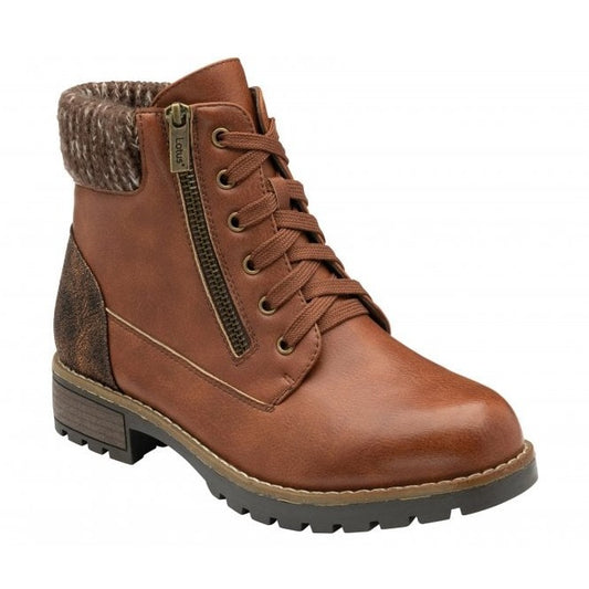 Lotus Ankle Boot Emmeline TAN