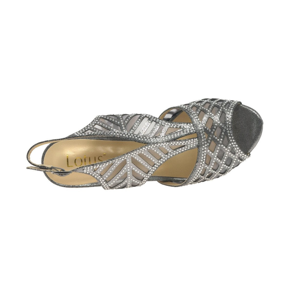 Lotus Natalia PEWTER Occasion Wear Sandals ULS262