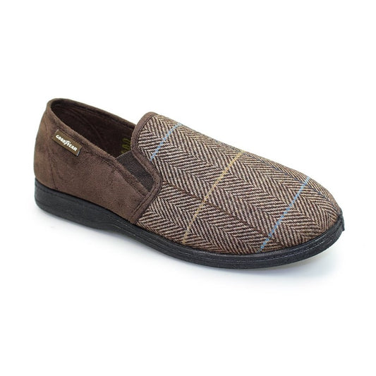Lunar Slipper Men's Harrison BROWN Tweed