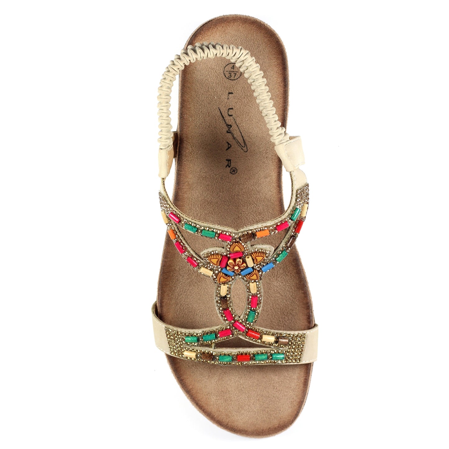 Lunar Sandal Mariella JLH331 BEIGE