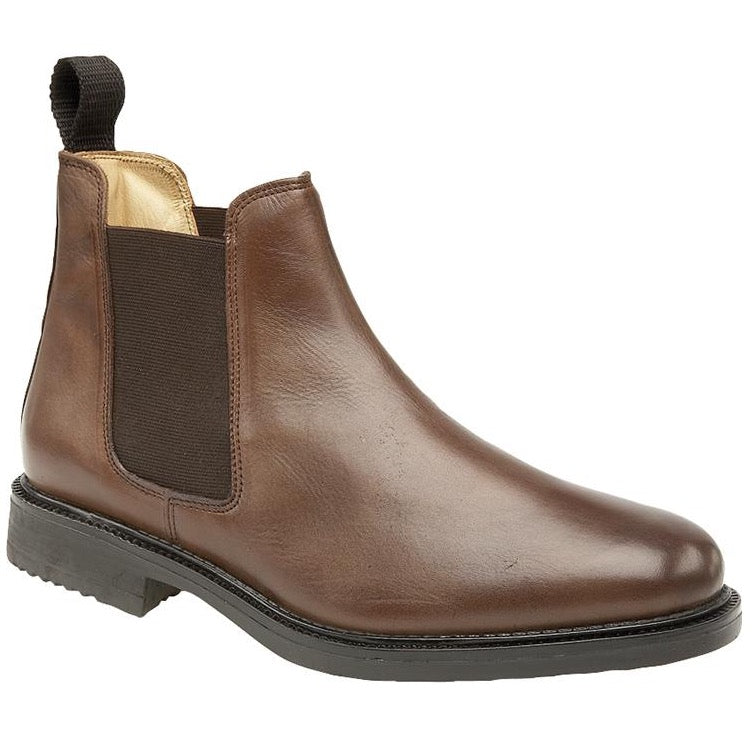 Roamers BROWN Leather Chelse Boots M278B