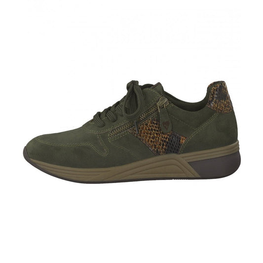 Marco Tozzi TRAINER KHAKI 23774 Vegan Friendly