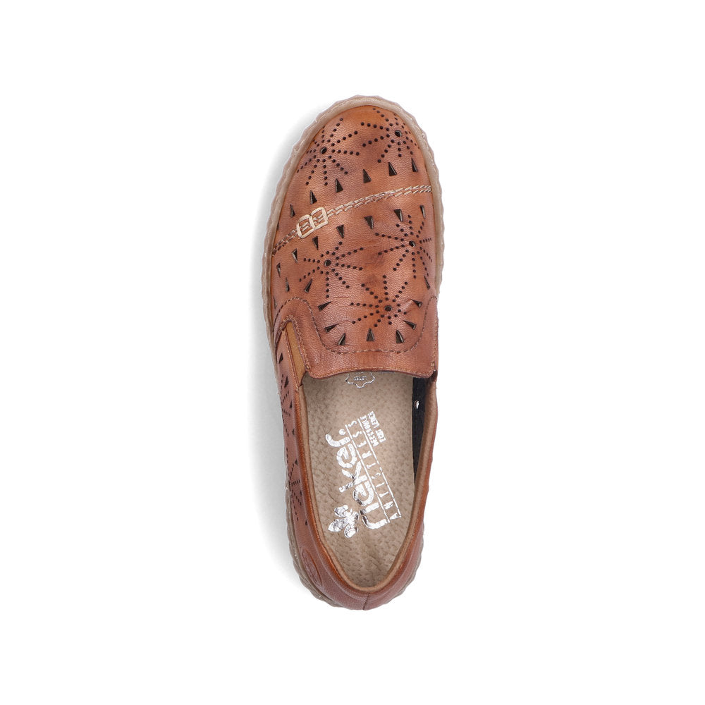 Rieker Casual Shoe TAN N0967-22