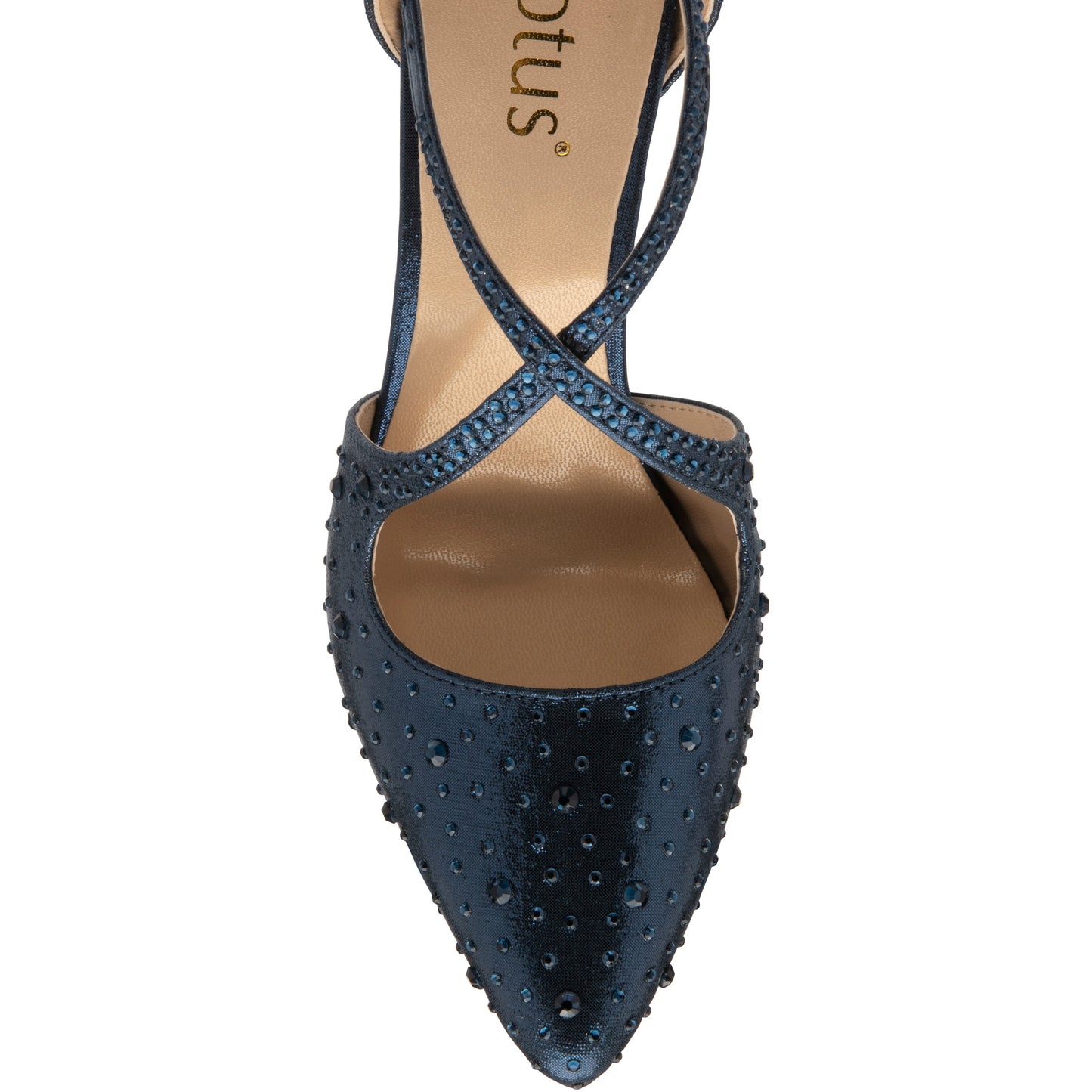 Lotus Occasion Wear Shoe Panache NAVY ULS208