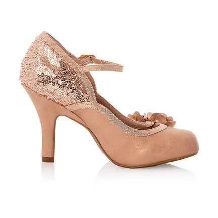 Ruby Shoo Court Shoe Joanie ROSE GOLD