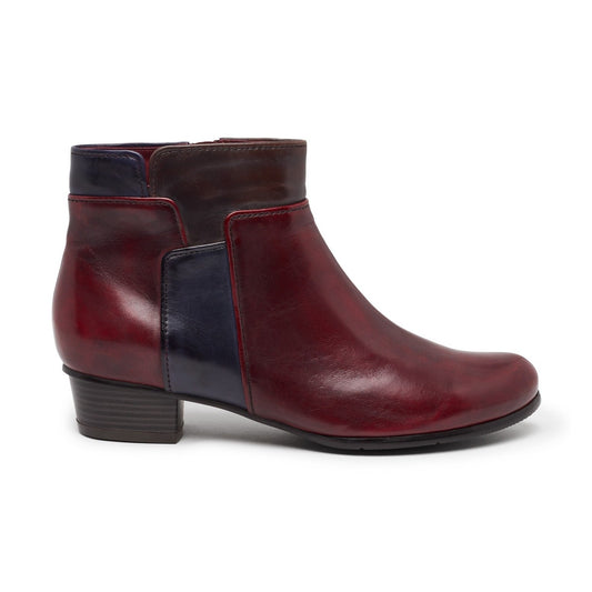 Regardez Le Ciel Ankle Boot Stefany 373 SANGRIA red