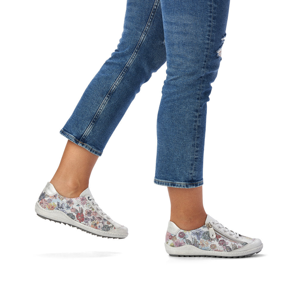 Remonte Trainer style Casual Shoe R1402-94 FLORAL ICE MULTI