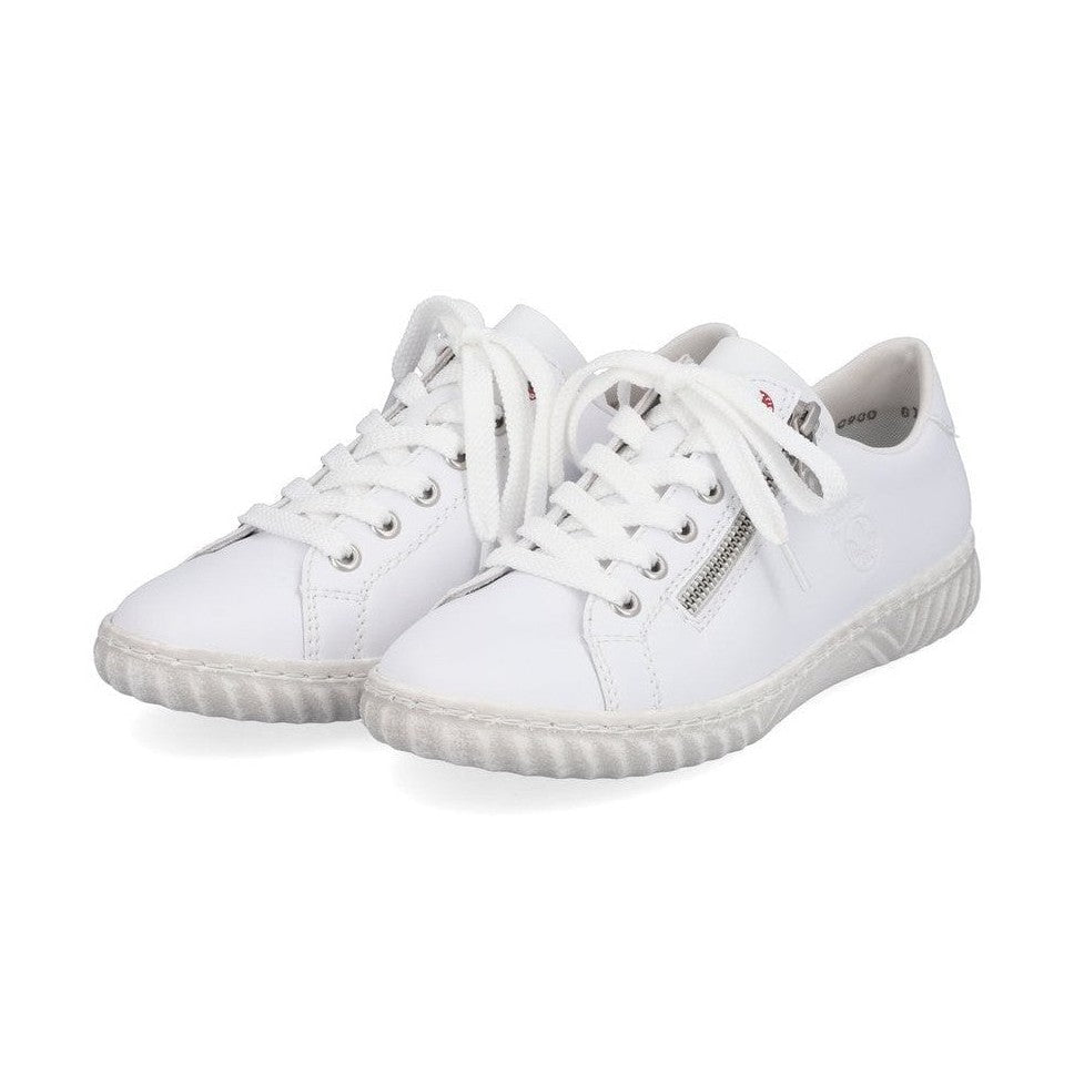Rieker Trainer Shoe WHITE N0900-81