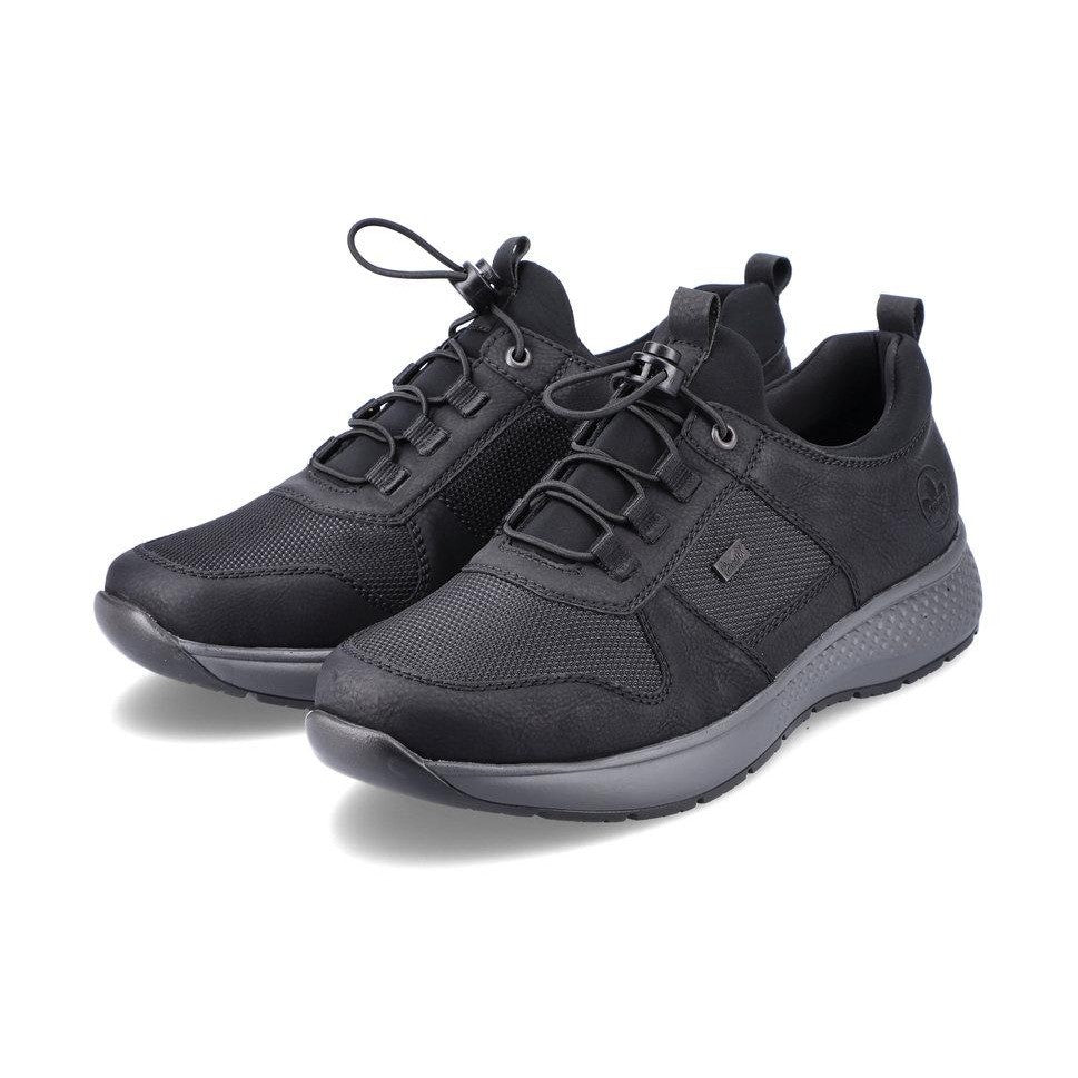Rieker Men's Trainer Shoe with elastic lace B7650-00 BLACK