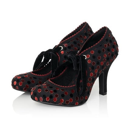 Ruby Shoo Willow RED NOIR to match bag Alberta Red Noir