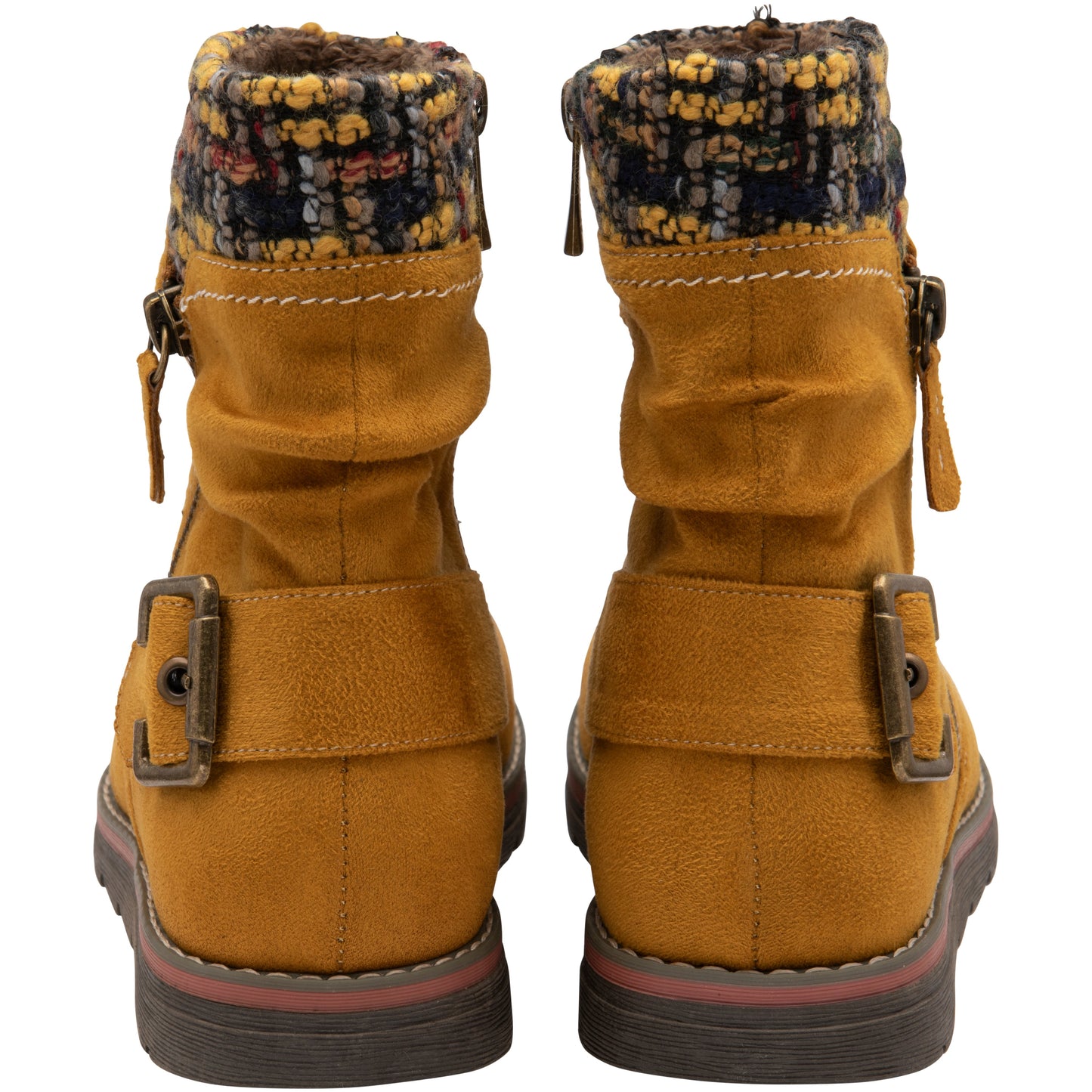 Lotus Ankle Boot with zip Sandy MUSTARD
