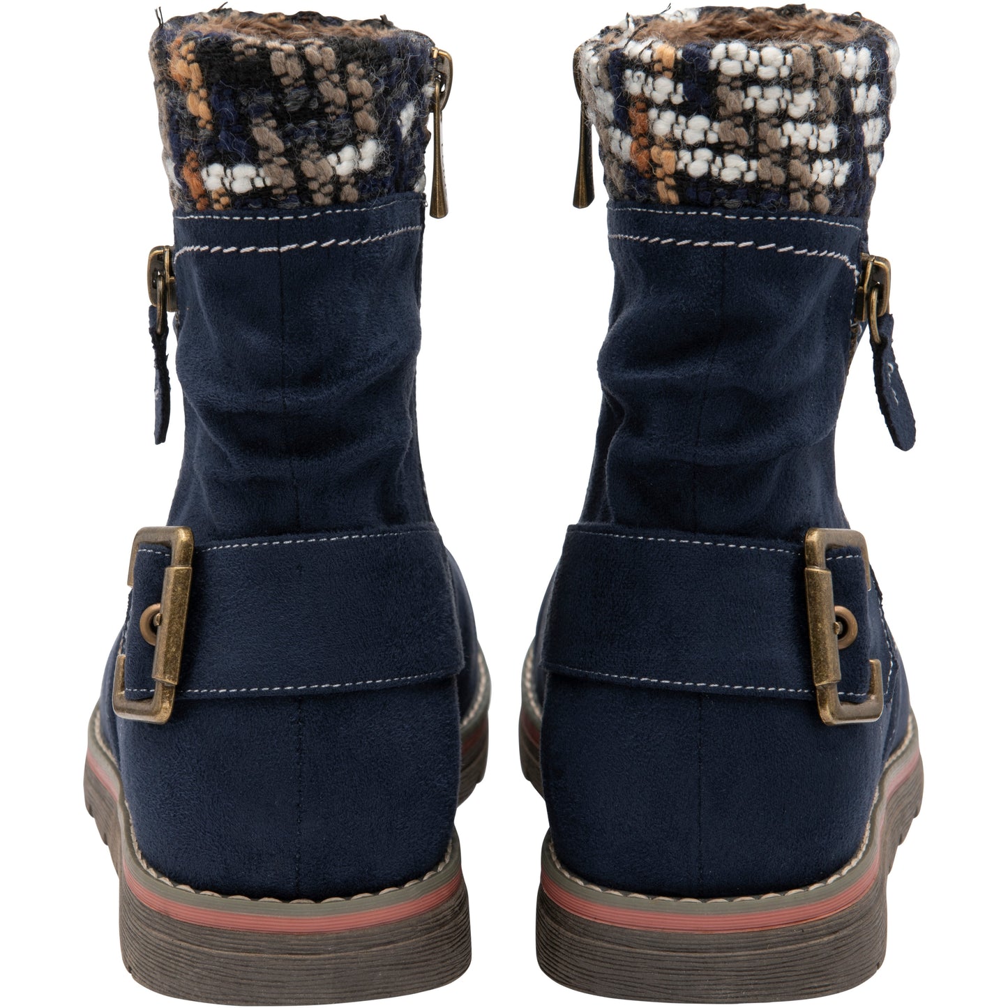 Lotus Ankle Boot with zip Sandy