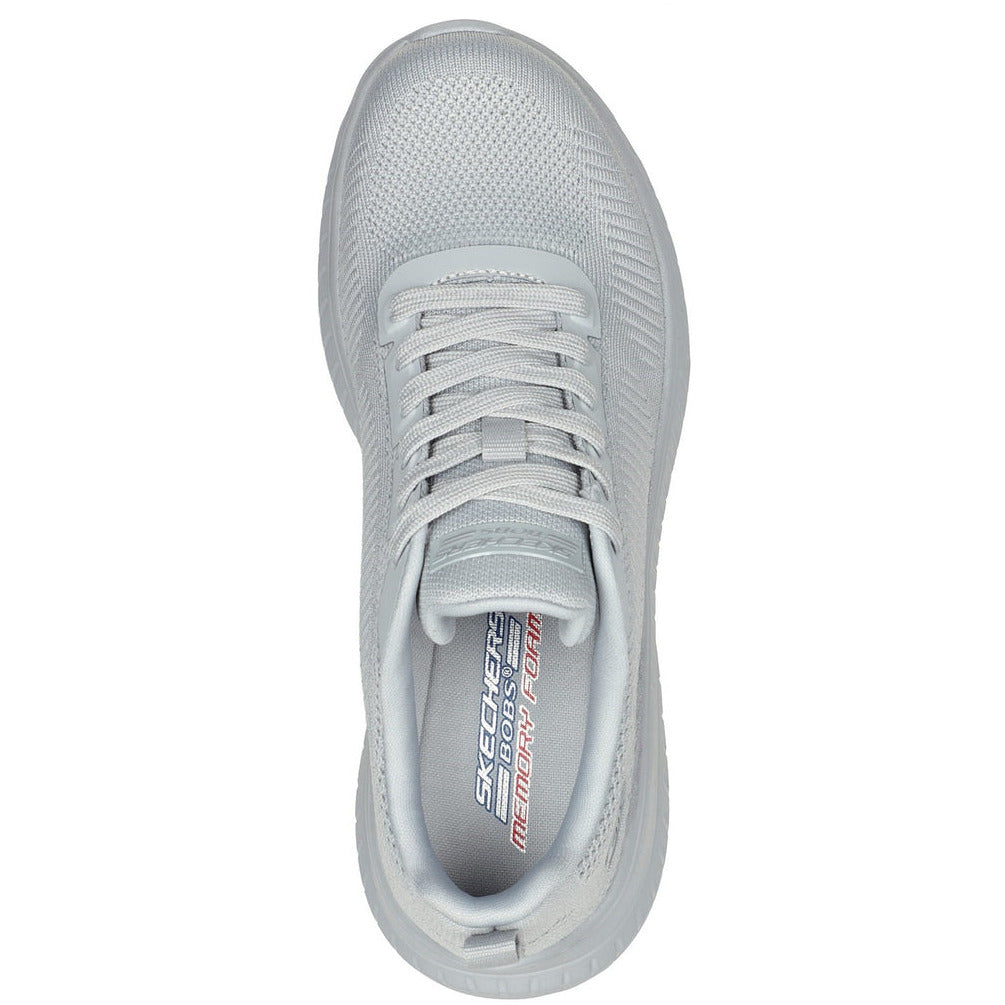 SKECHERS 117209 BOBS SQUAD CHAOS FACE OFF WOMENS LACE UP TRAINER