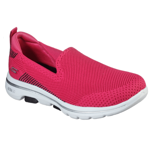 SKECHERS SHOE GOWALK 5 PRIZED PINK 15900PKBK A.G. Meek
