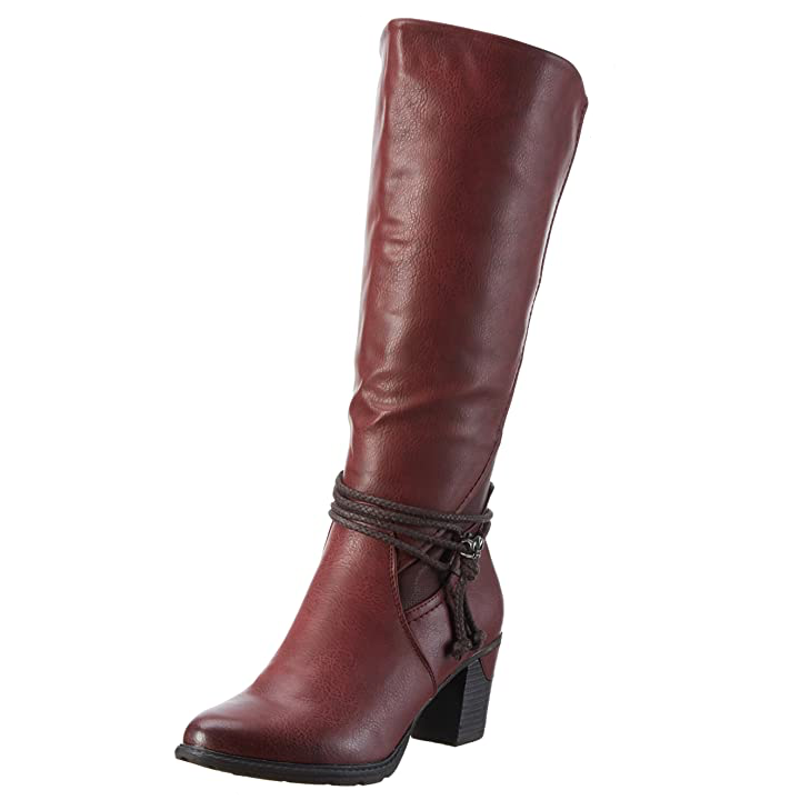 wine riding boots