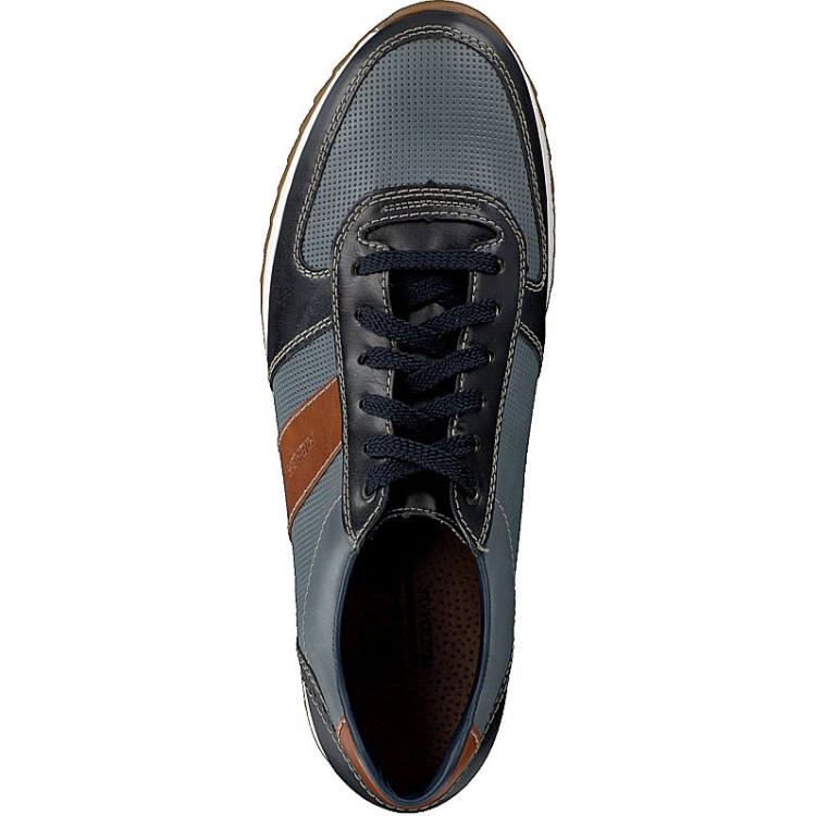 RIEKER CASUAL LACE UP SHOE BLUE 19331-14