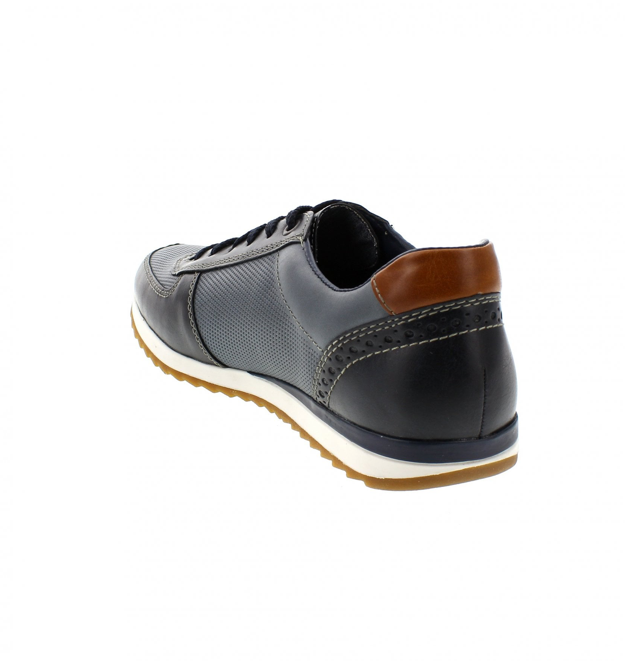 RIEKER CASUAL LACE UP SHOE BLUE 19331-14