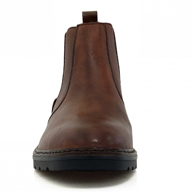RIEKER CHELSEA BOOT BROWN PULL ON F3553