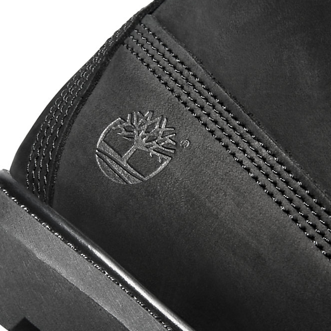 Timberland 6 Inch Premium boot youth BLACK leather Waterproof