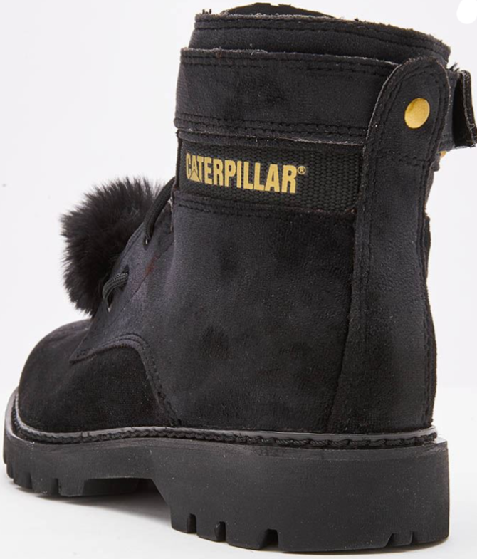 CAT ANKLE boot CONVERSION Black VELVET