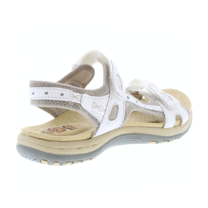 Free Spirit sandal Frisco WHITE adjustable velcro strap