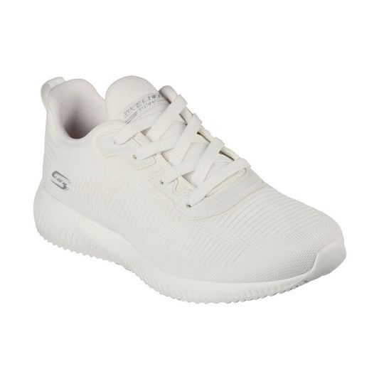 Skechers BOBS Sport Squad - Tough Talk 32504 WHITE Trainer