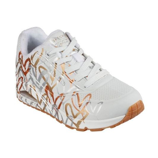Skechers Women's Trainer x JGoldcrown: Uno155523 WHITE