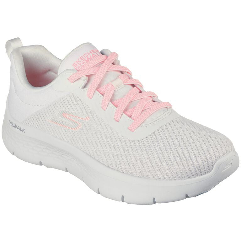 Skechers Light Pink Trainers Womens Skechers Trainer GO WALK FLEX