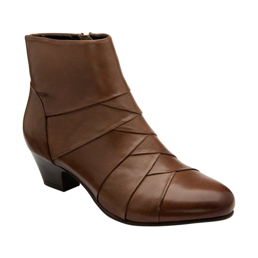 Lotus Ankle Boot Tara TAUPE Leather