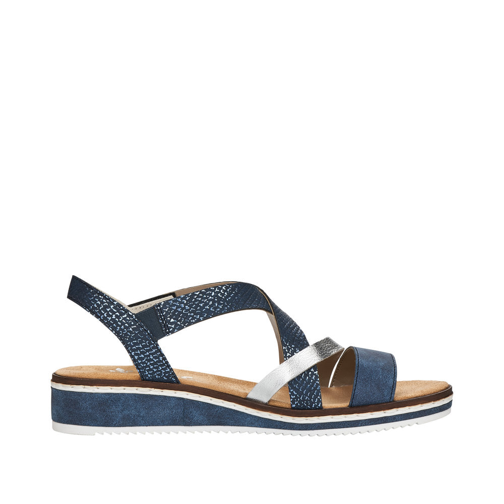 Rieker BLUE Sandal COMBI V3663-14