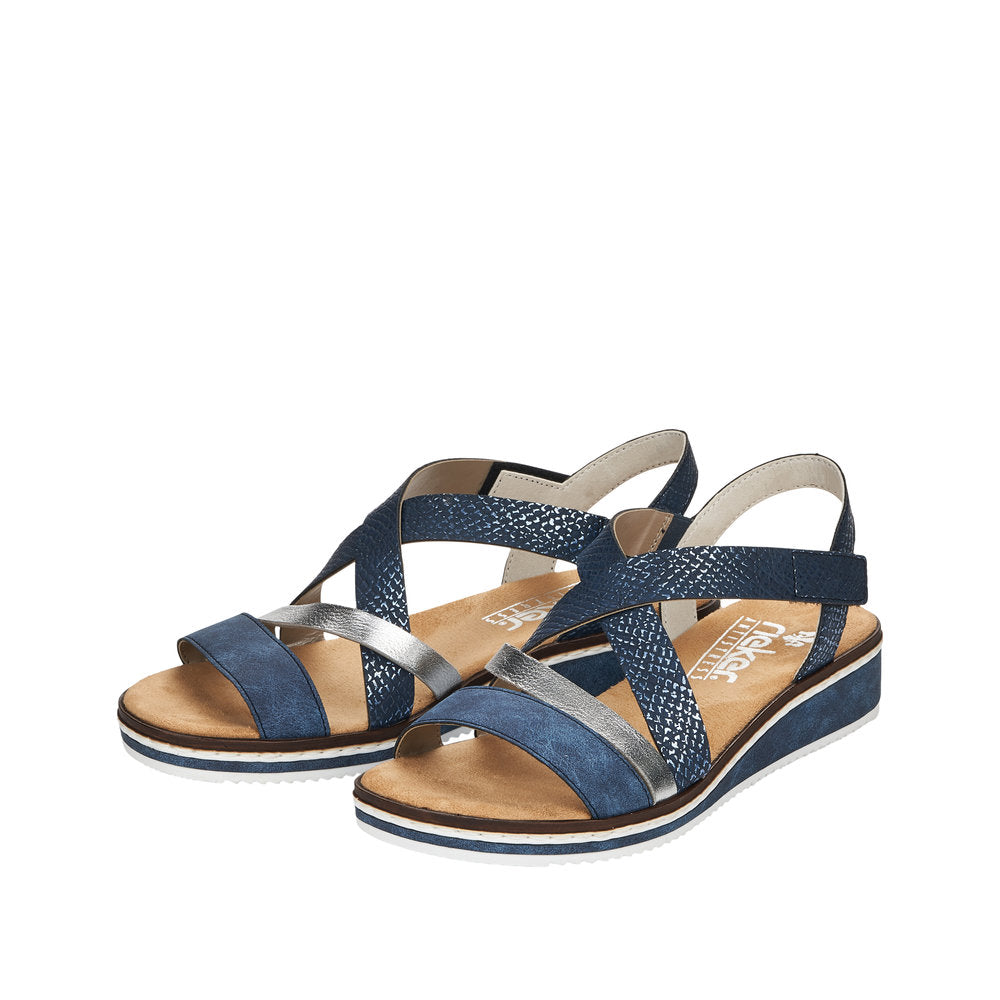 Rieker BLUE Sandal COMBI V3663-14
